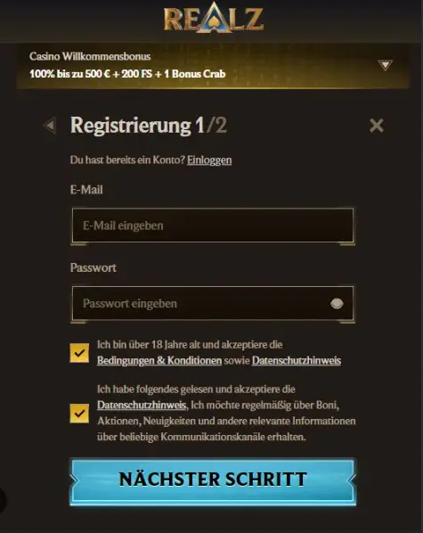 Anmeldung